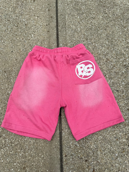 “Pink Shadow” Shorts