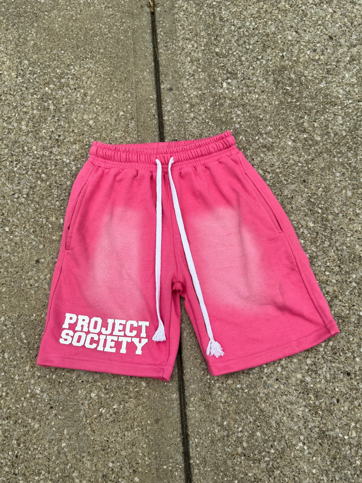 “Pink Shadow” Shorts